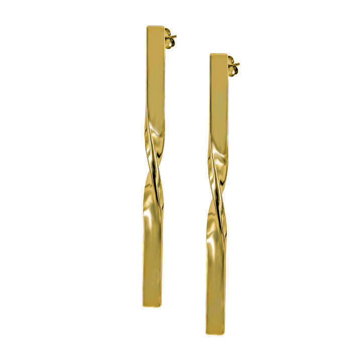 TINA Earrings Gold in the group Earrings / Gold Earrings at SCANDINAVIAN JEWELRY DESIGN (359761)