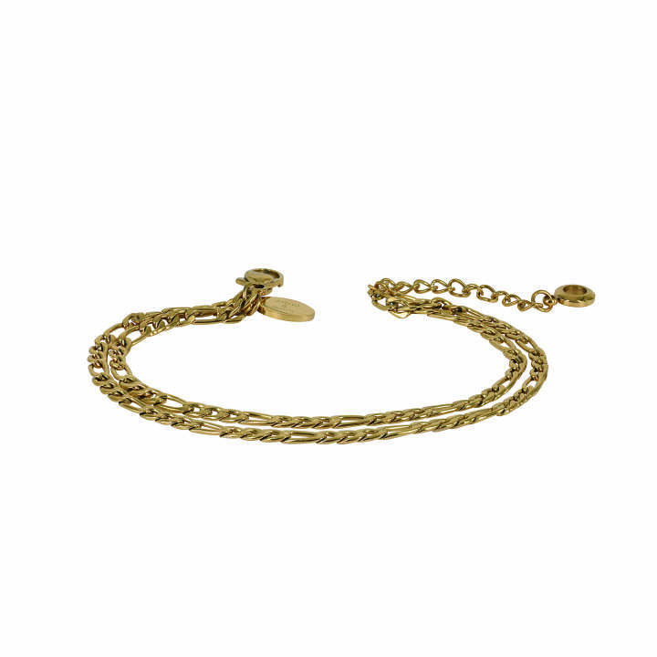 SASHA Small Bracelets Gold in the group Bracelets at SCANDINAVIAN JEWELRY DESIGN (359860)
