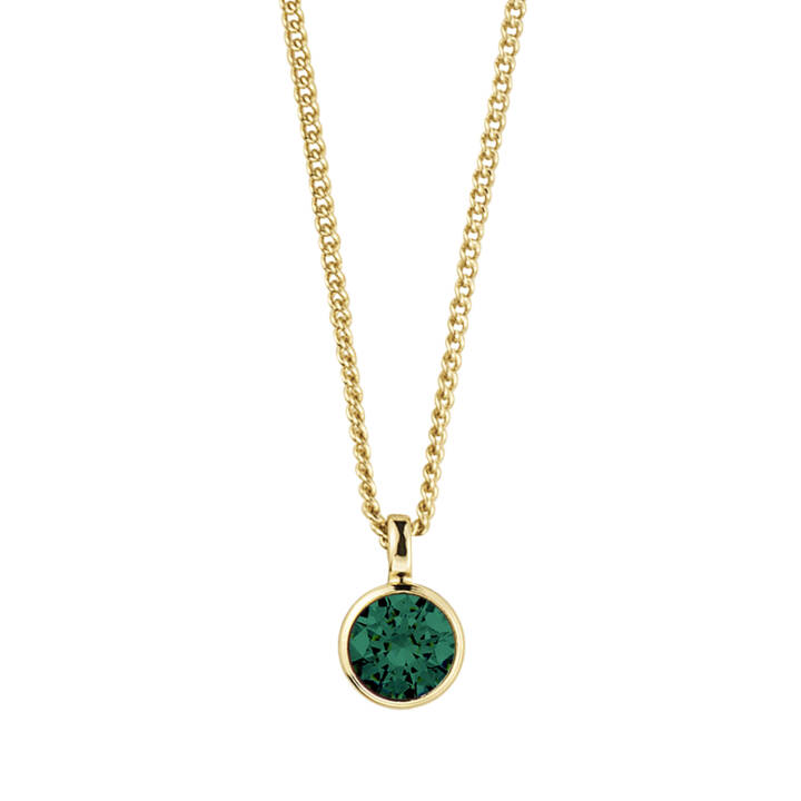 ETTE Gold GREEN in the group Necklaces / Gold Necklaces at SCANDINAVIAN JEWELRY DESIGN (360016)
