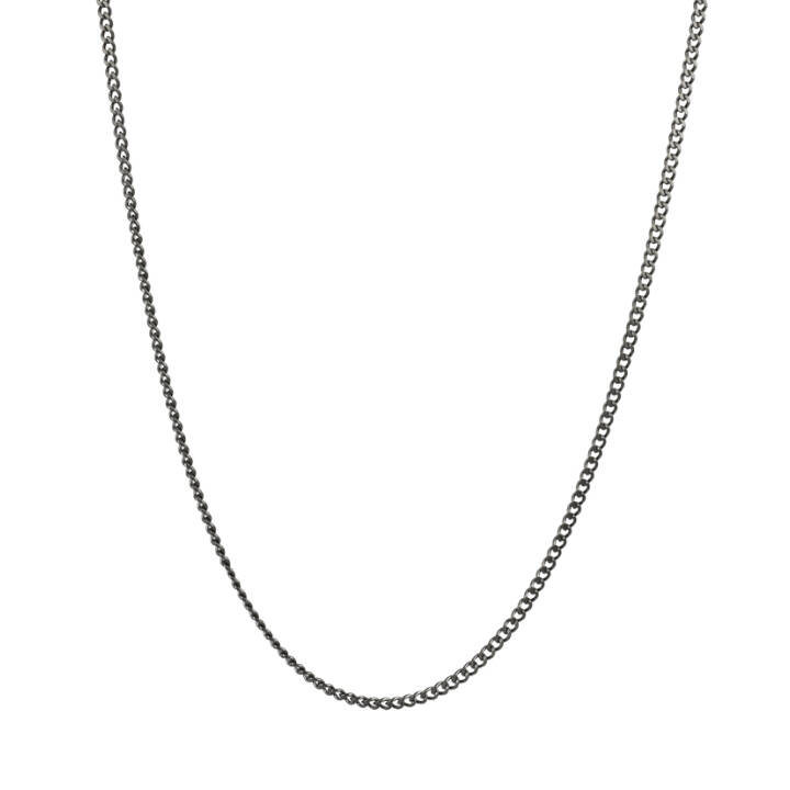 ESKIL Necklaces Gun Metal in the group Necklaces / Silver Necklaces at SCANDINAVIAN JEWELRY DESIGN (363461)