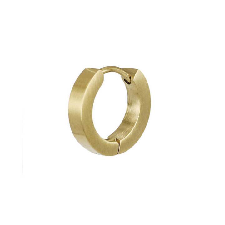 WILMER Small Earrings Gold in the group Earrings / Gold Earrings at SCANDINAVIAN JEWELRY DESIGN (364109)