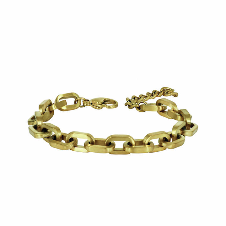 ABBE Wide Bracelets Gold in the group Bracelets at SCANDINAVIAN JEWELRY DESIGN (364994)