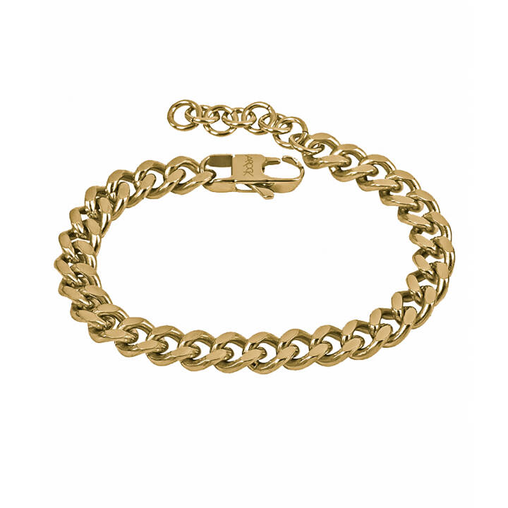 DYLAN Bracelets Blankt Gold in the group Bracelets at SCANDINAVIAN JEWELRY DESIGN (365038)