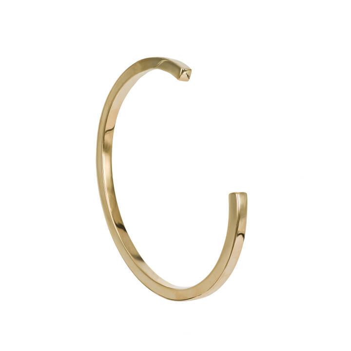 TIM Medium Bangle Bracelets Gold in the group Bracelets at SCANDINAVIAN JEWELRY DESIGN (365205)