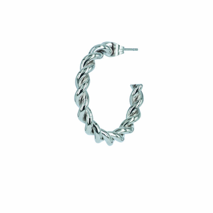 LEO Earrings Steel in the group Earrings / Silver Earrings at SCANDINAVIAN JEWELRY DESIGN (365571)