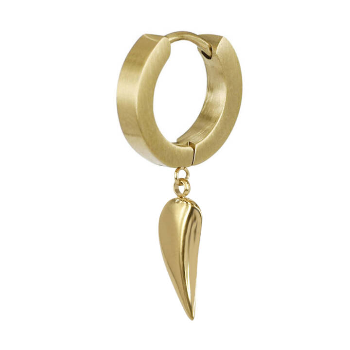 OSCAR Earrings Gold in the group Earrings / Gold Earrings at SCANDINAVIAN JEWELRY DESIGN (366417)