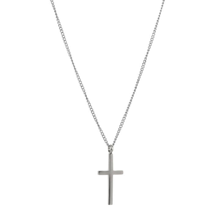 CROSS Necklaces Steel in the group Necklaces / Silver Necklaces at SCANDINAVIAN JEWELRY DESIGN (366707)