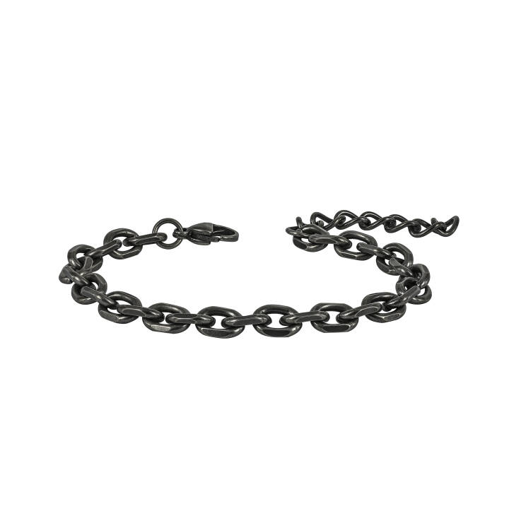 CHARLIE Chain Bracelets Black Antik in the group Bracelets at SCANDINAVIAN JEWELRY DESIGN (367018)