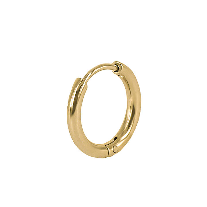 MILIAM 14mm Earrings Gold in the group Earrings / Gold Earrings at SCANDINAVIAN JEWELRY DESIGN (367247)
