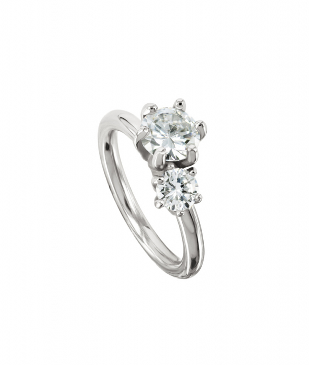 JULIE Ring SIlver in the group Rings / Silver Rings at SCANDINAVIAN JEWELRY DESIGN (37)