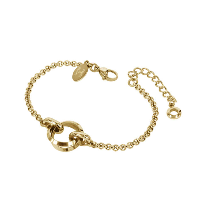 CAROLIN Bracelets Gold/Gold in the group Bracelets at SCANDINAVIAN JEWELRY DESIGN (370537)