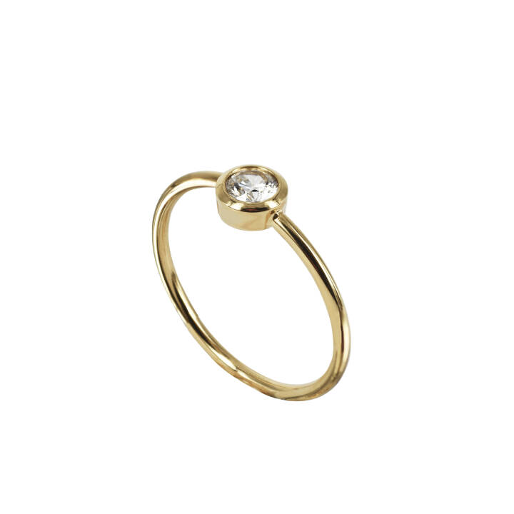 LILLY Gold ring in the group Rings at SCANDINAVIAN JEWELRY DESIGN (370674V)