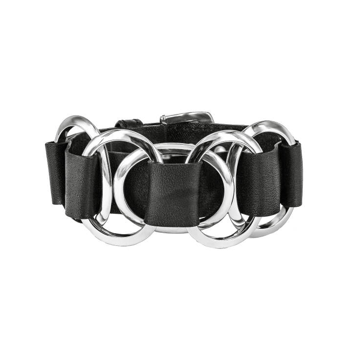 CHELSEA Bracelets Black/Steel in the group Bracelets at SCANDINAVIAN JEWELRY DESIGN (371282)