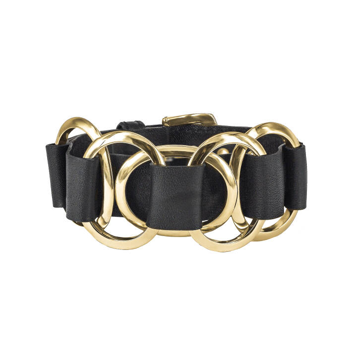 CHELSEA Bracelets Black/Gold in the group Bracelets at SCANDINAVIAN JEWELRY DESIGN (371299)