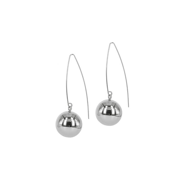 ESSIE Long Earrings Steel in the group Earrings / Silver Earrings at SCANDINAVIAN JEWELRY DESIGN (371367)