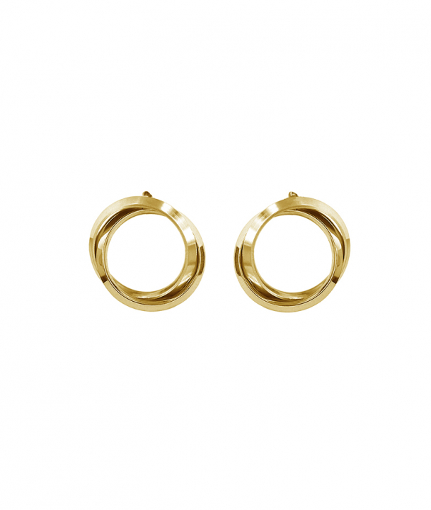 CAROLIN Mini Earring Gold  in the group Earrings at SCANDINAVIAN JEWELRY DESIGN (371657)