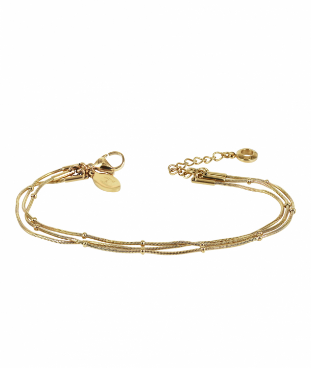 MIRIAM Bracelet Gold in the group Bracelets / Gold Bracelets at SCANDINAVIAN JEWELRY DESIGN (372609)