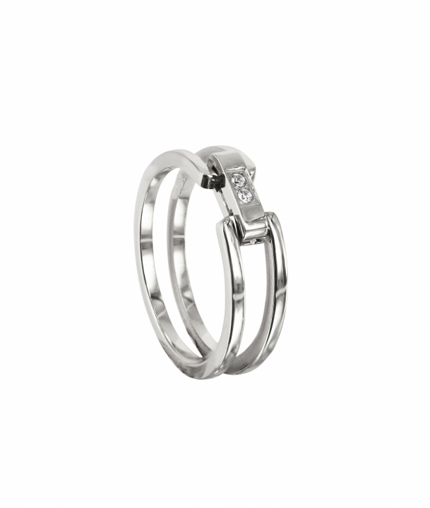 CHERRIE Crystal Ring Stål in the group Rings / Gold Rings at SCANDINAVIAN JEWELRY DESIGN (372760R)