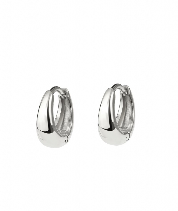 Alina Earrings Stål 12mm in the group Earrings / Silver Earrings at SCANDINAVIAN JEWELRY DESIGN (374412)