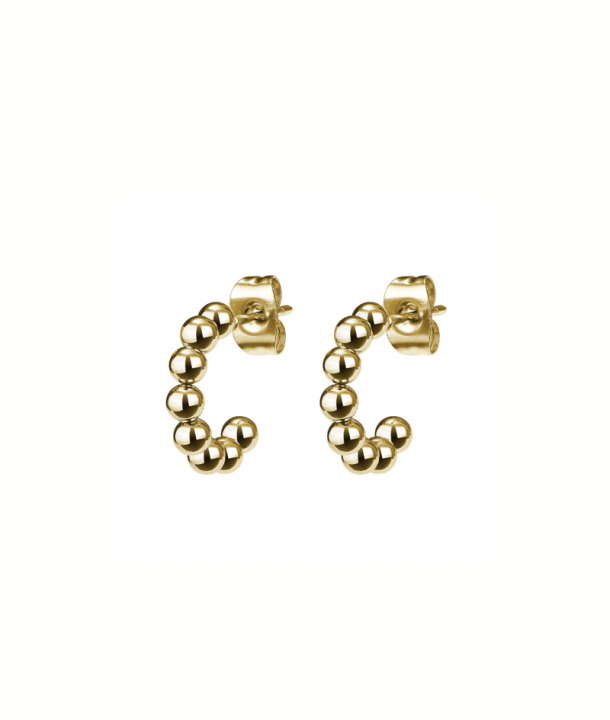 ANNIE Earrings Gold in the group Earrings / Gold Earrings at SCANDINAVIAN JEWELRY DESIGN (374665)