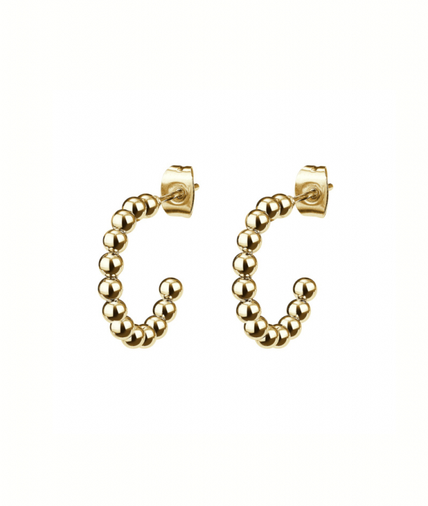ANNIE Earrings Gold in the group Earrings / Gold Earrings at SCANDINAVIAN JEWELRY DESIGN (374689)