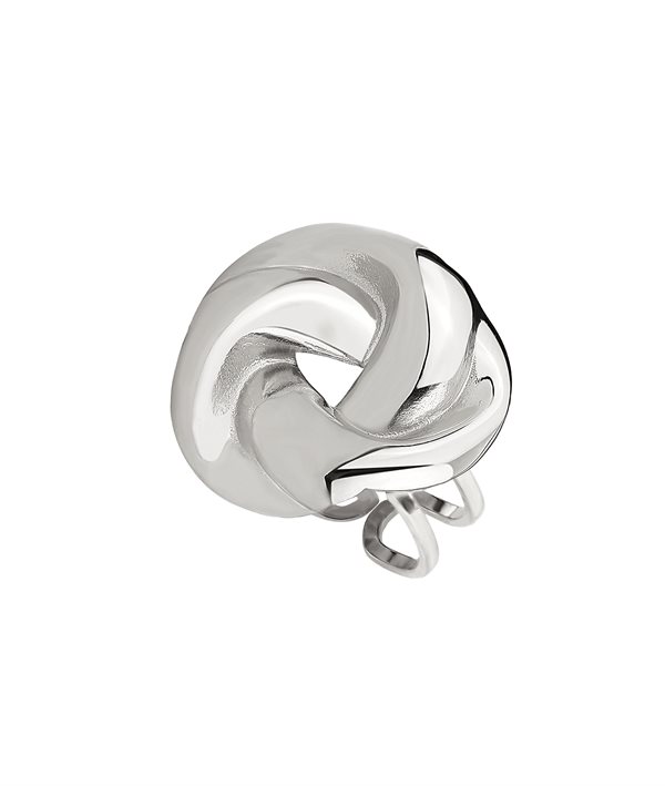 LAUREN Ring Steel in the group Rings / Silver Rings at SCANDINAVIAN JEWELRY DESIGN (374931)