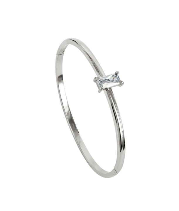 MELINDA bangle Steel in the group Bracelets / Bangles at SCANDINAVIAN JEWELRY DESIGN (376249)