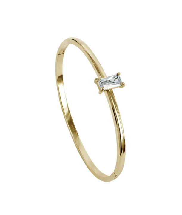 MELINDA bangel Gold in the group Bracelets / Bangles at SCANDINAVIAN JEWELRY DESIGN (376256)