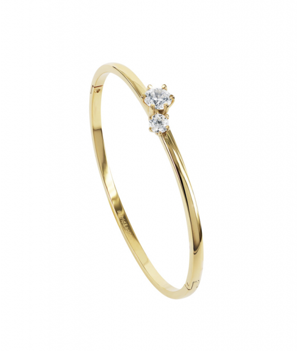 JULIE bangle Gold in the group Bracelets / Bangles at SCANDINAVIAN JEWELRY DESIGN (377192)