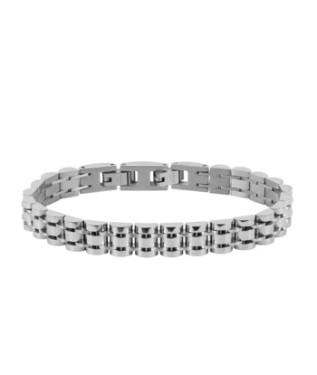 LEWIS Bracelet Steel in the group Bracelets / Silver Bracelets at SCANDINAVIAN JEWELRY DESIGN (381533)