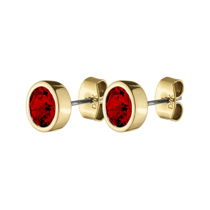 NOBLE Gold RED in the group Earrings / Gold Earrings at SCANDINAVIAN JEWELRY DESIGN (390008)