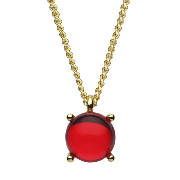 SANNA Gold RED in the group Necklaces / Gold Necklaces at SCANDINAVIAN JEWELRY DESIGN (390039)