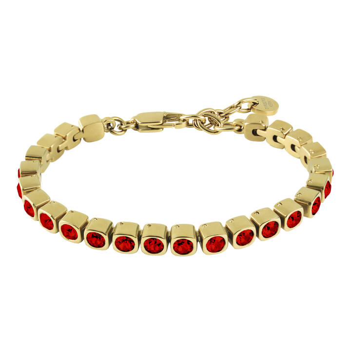 CORY Gold RED in the group Bracelets / Gold Bracelets at SCANDINAVIAN JEWELRY DESIGN (390092)