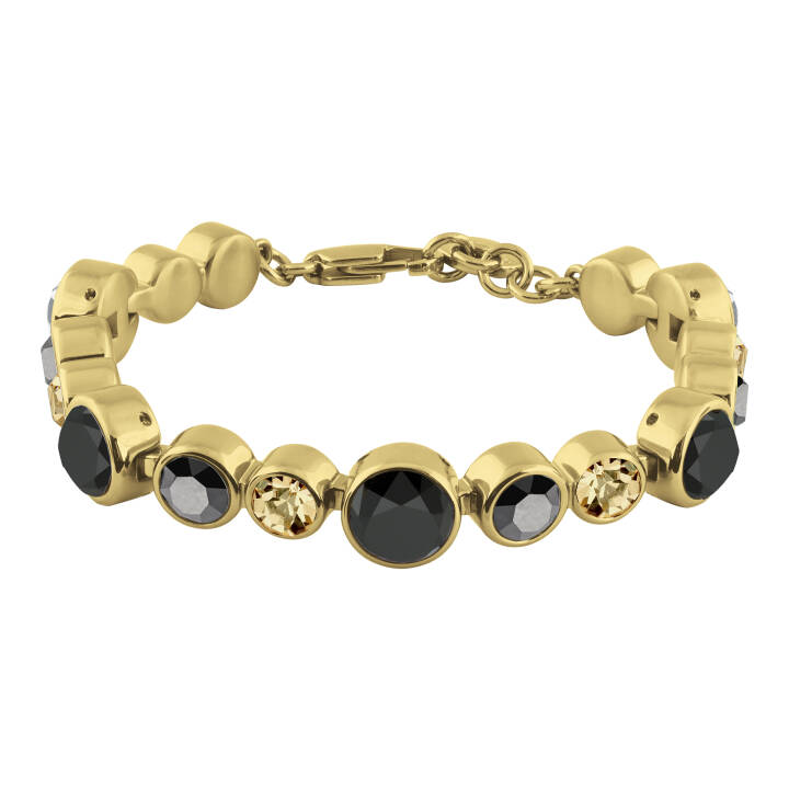 CALICE Gold BLACK in the group Bracelets / Gold Bracelets at SCANDINAVIAN JEWELRY DESIGN (390101)