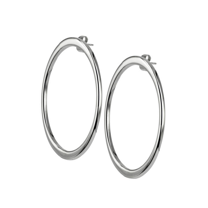 NAOMI Earrings Steel in the group Earrings / Silver Earrings at SCANDINAVIAN JEWELRY DESIGN (400371)