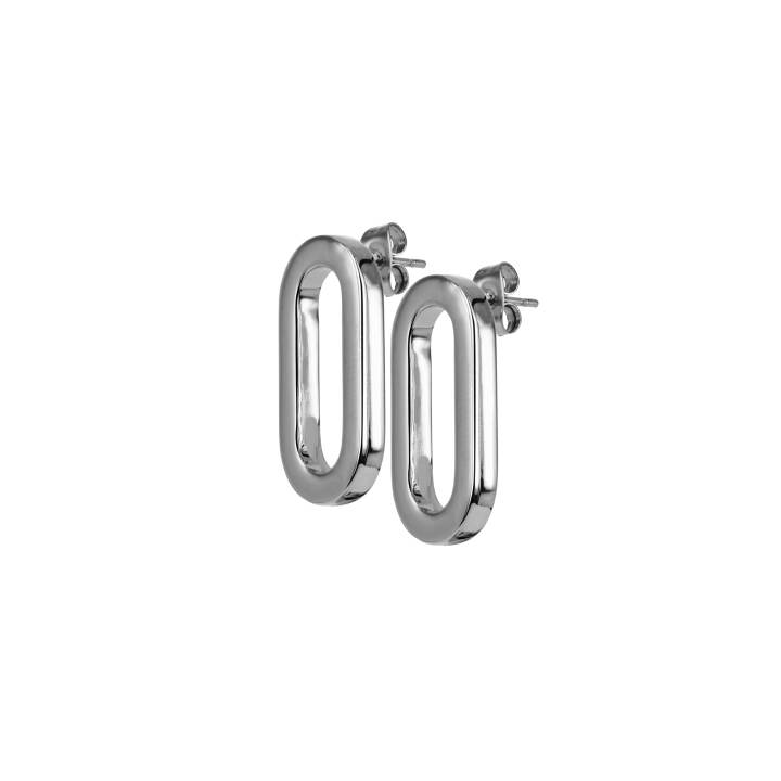EXCELLENT Plain Earrings Steel in the group Earrings / Silver Earrings at SCANDINAVIAN JEWELRY DESIGN (400470)