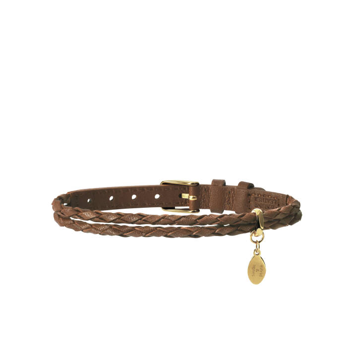 SVEA Bracelets Brownt/Gold in the group Bracelets at SCANDINAVIAN JEWELRY DESIGN (400647)