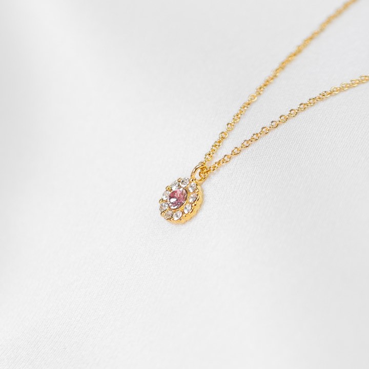 Petite Miss Sofia Necklaces - Light rose in the group Last Chance / Necklaces at SCANDINAVIAN JEWELRY DESIGN (40607)