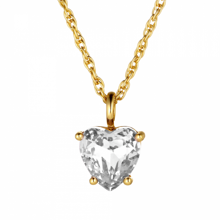 BIANCA in the group Necklaces / Gold Necklaces at SCANDINAVIAN JEWELRY DESIGN (420069)