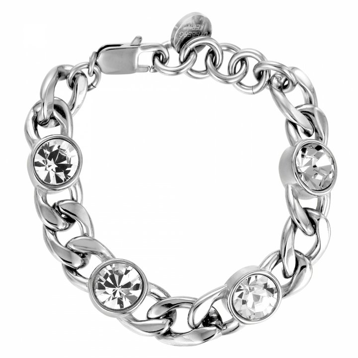ARIANE Silver CRYSTAL in the group Bracelets / Silver Bracelets at SCANDINAVIAN JEWELRY DESIGN (430036)
