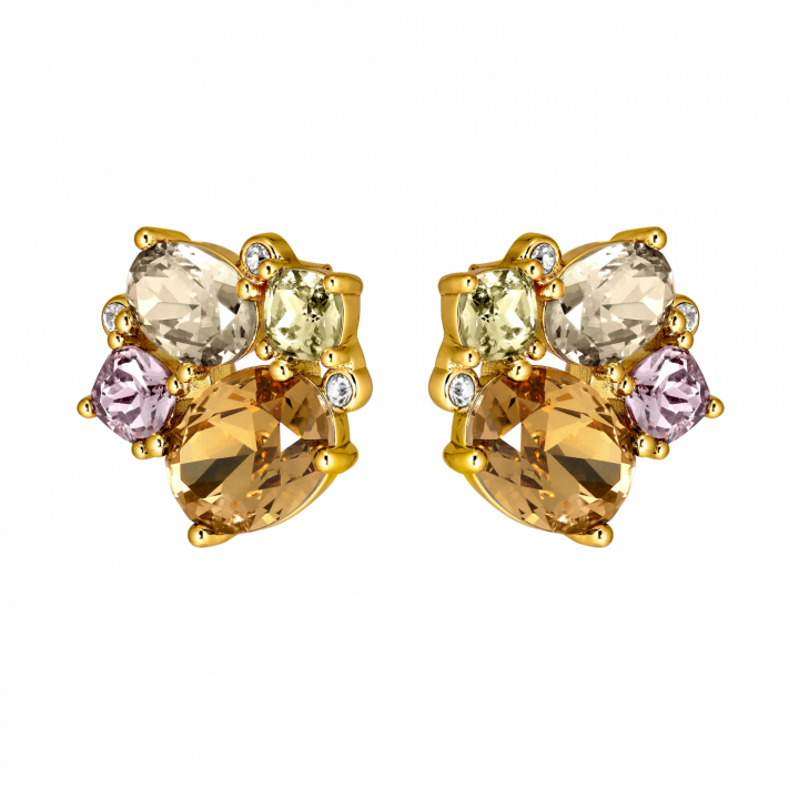 EMMA Gold GOLDEN in the group Earrings / Gold Earrings at SCANDINAVIAN JEWELRY DESIGN (440058)