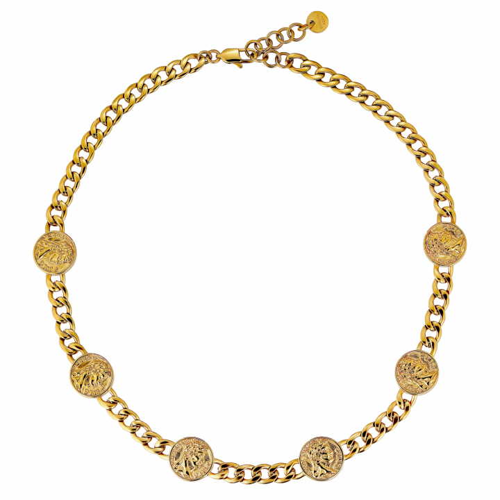 JUDY Gold in the group Necklaces / Gold Necklaces at SCANDINAVIAN JEWELRY DESIGN (440152)