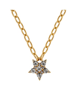 SAGITTA SG GREY Necklace Gold in the group Necklaces / Gold Necklaces at SCANDINAVIAN JEWELRY DESIGN (450054)