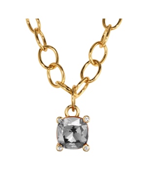 RAMINA SG GREY Necklace Gold in the group Necklaces / Gold Necklaces at SCANDINAVIAN JEWELRY DESIGN (450122)