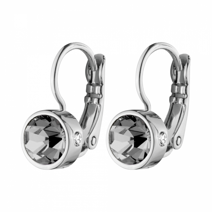 MADU SS GREY Earrings Silver in the group Earrings / Silver Earrings at SCANDINAVIAN JEWELRY DESIGN (450141)