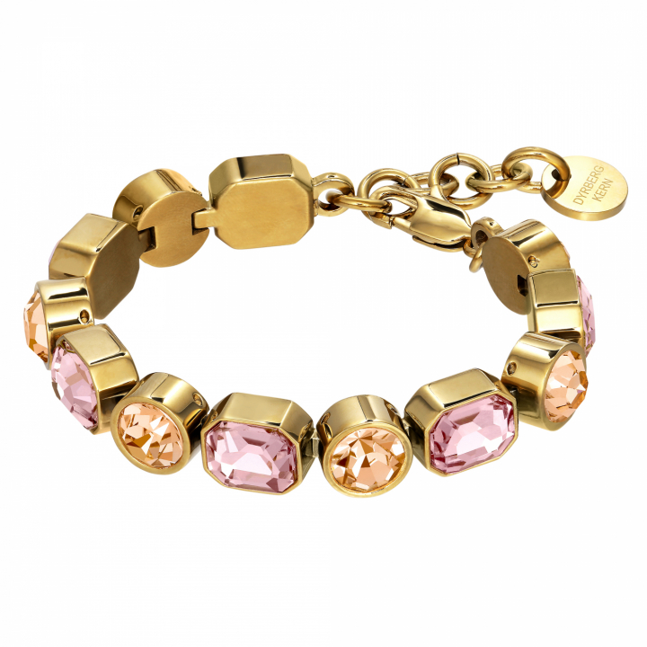 ALAYA SG LIGHT ROSE / PEACH in the group Bracelets / Gold Bracelets at SCANDINAVIAN JEWELRY DESIGN (460030)