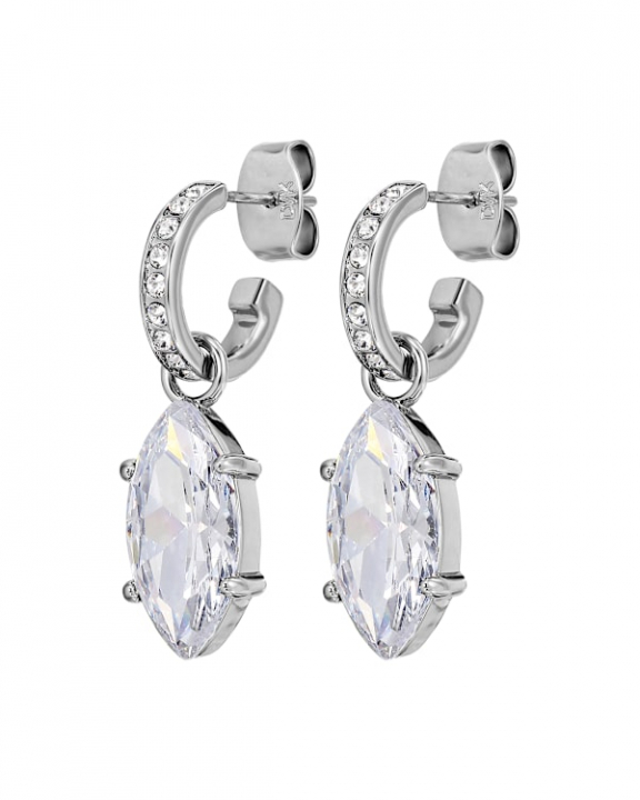 JUNIPE SS CRYSTAL EARRINGS SILVER in the group Earrings / Silver Earrings at SCANDINAVIAN JEWELRY DESIGN (470003)