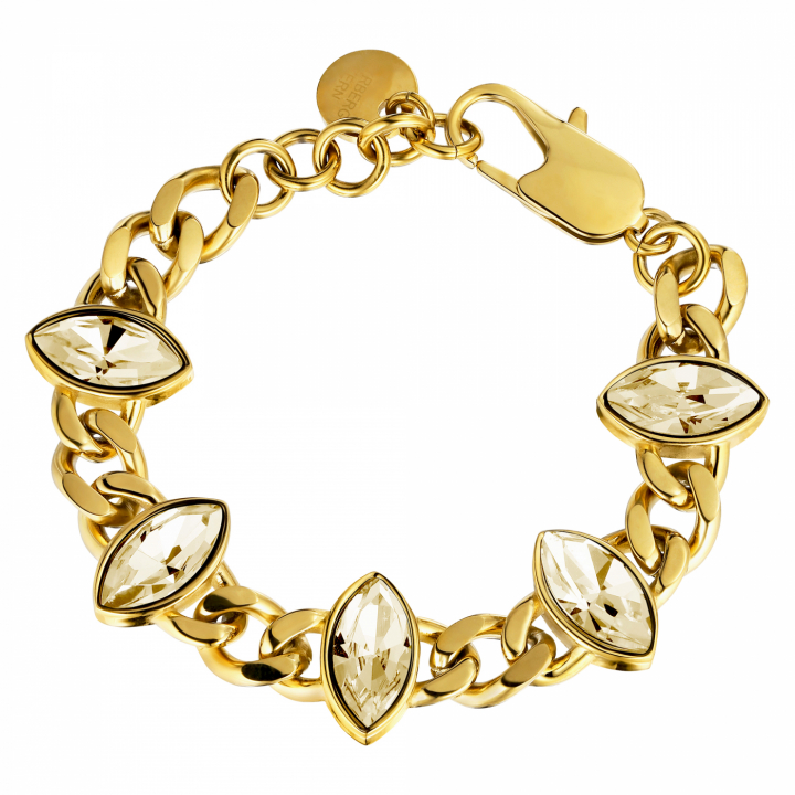 ZELKO SG GOLDEN Bracelet Gold in the group Bracelets / Gold Bracelets at SCANDINAVIAN JEWELRY DESIGN (470050)