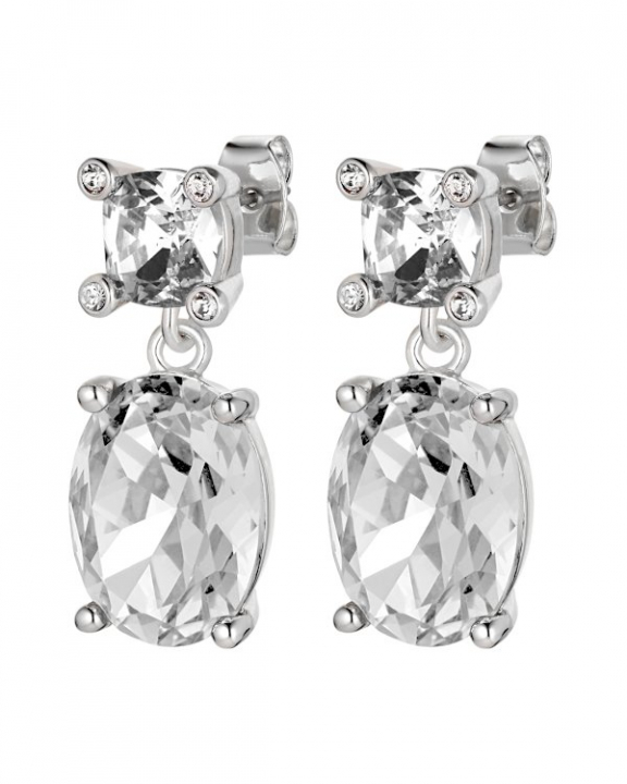 ANTONIA SS CRYSTAL EARRINGS SILVER in the group Earrings / Silver Earrings at SCANDINAVIAN JEWELRY DESIGN (470148)