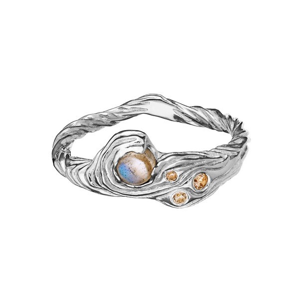 Oceana Ring Silver in the group Rings at SCANDINAVIAN JEWELRY DESIGN (4774C)